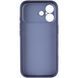Чохол Ummi Full Camera with Magnetic Fit HQ Ring для Apple iPhone 17 (6.3") Navy Blue фото 3