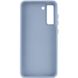 TPU чехол Bonbon Metal Style для Samsung Galaxy S21 FE Голубой / Mist blue фото 3