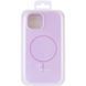 Чехол Silk Full Protective (AA) NO LOGO with Magnetic Fit для Apple iPhone 13 (6.1") Сиреневый / Lilac фото 6