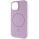 Чехол Silk Full Protective (AA) NO LOGO with Magnetic Fit для Apple iPhone 13 (6.1") Сиреневый / Lilac