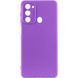 Чехол Silicone Cover Lakshmi Full Camera (A) для Tecno Spark Go 2022 (KG5m) Фиолетовый / Purple фото 1