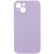 Чехол Silicone Case Full Camera Protective (AA) NO LOGO для Apple iPhone 15 (6.1") Сиреневый / Lilac фото 1