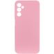 Чехол Silicone Cover Lakshmi Full Camera (AAA) для Samsung Galaxy A14 4G/5G Розовый / Light pink