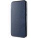 Шкіряний чохол-книжка Belora для Samsung Galaxy S25 FE Midnight Blue