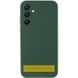 Чохол Silicone Cover Lakshmi Full Camera (AAA) для Samsung Galaxy A12 Зелений / Cyprus Green фото 2