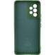 Чехол Silicone Cover Lakshmi Full Camera (A) для Samsung Galaxy A73 5G Зеленый / Dark green фото 2