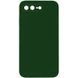 Silicone Case Square Full Camera Protective (AA) NOLOGO для Apple iPhone 7 plus / 8 plus (5.5") Зеленый / Army green