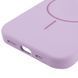 Чехол Silk Full Protective (AA) NO LOGO with Magnetic Fit для Apple iPhone 13 (6.1") Сиреневый / Lilac фото 5