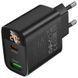 МЗП Borofone BA96A Ilustre with digital display PD20W+QC3.0 (1USB-A/1C) Black фото 3