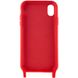 Чехол TPU two straps California для Apple iPhone XR (6.1") Красный фото 3