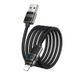Дата кабель Hoco U137 Line with display USB to Lightning 2.4A/12W (1.2m) Black фото 4