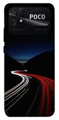 Чехол itsPrint Красно-белая дорога для Xiaomi Poco C40