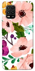 Чехол itsPrint Акварельные цветы для Xiaomi Mi 10 Lite