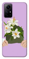 Чехол itsPrint Flower message для Xiaomi Redmi Note 12S