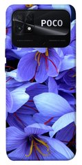 Чехол itsPrint Фиолетовый сад для Xiaomi Poco C40