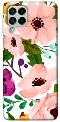 Чехол itsPrint Акварельные цветы для Samsung Galaxy M53 5G