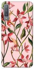 Чехол itsPrint Floral motifs для Samsung A750 Galaxy A7 (2018)