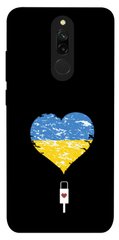 Чохол itsPrint З Україною в серці для Xiaomi Redmi 8