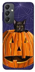 Чохол itsPrint Cat and pumpkin для Samsung Galaxy A24 4G