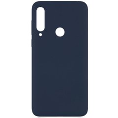 Чохол Silicone Cover Full without Logo (A) для Huawei Y6p Синій / Midnight blue