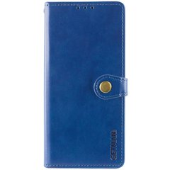 Кожаный чехол книжка GETMAN Gallant (PU) для Samsung Galaxy A52 4G / A52 5G / A52s Синий
