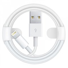 Дата кабель Foxconn для Apple iPhone USB to Lightning (AAA grade) (2m) (box, no logo) Білий