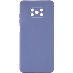 Силіконовий чохол Candy Full Camera для Xiaomi Poco X3 NFC / Poco X3 Pro Блакитний / Mist blue