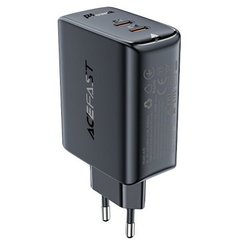 СЗУ Acefast A29 PD50W GaN (USB-C+USB-C) dual port Black