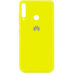 Чехол Silicone Cover My Color Full Protective (A) для Huawei P40 Lite E / Y7p (2020) Желтый / Flash