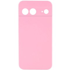 Чохол Silicone Cover Lakshmi Full Camera (AAA) для Google Pixel 8 Рожевий / Light pink