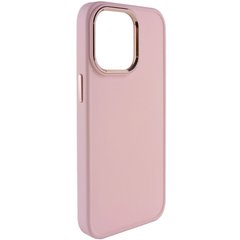 Уцінка TPU чохол Bonbon Metal Style для Apple iPhone 13 Pro (6.1") Дефект упаковки / Рожевий / Light pink