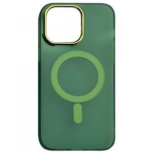 Чехол TPU+PC Lily with MagSafe для Apple iPhone 14 Pro Max (6.7") Army Green