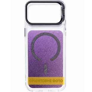 Чехол TPU+PC Jewel Sparkle with MagSafe для Apple iPhone 16 Pro Max (6.9") Violet Shimmer