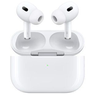 Уценка Беспроводные TWS наушники Airpods Pro 2 ANC USB-C Wireless Charging Case for Apple (AAA) Поврежденная упаковка / White