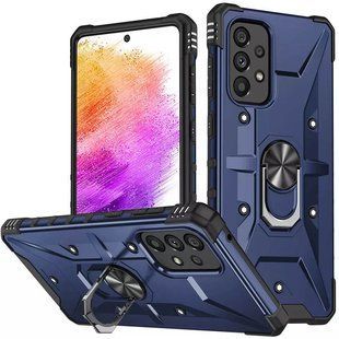 Ударопрочный чехол Pathfinder Ring для Samsung Galaxy A13 4G / A23 4G / M13 4G / M23 5G / A04s Синий / Navy