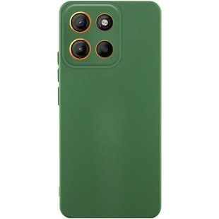 Чехол Silicone Cover Ummi Lakshmi Full Camera (AA) для Motorola Moto G75 5G Зеленый / Dark green