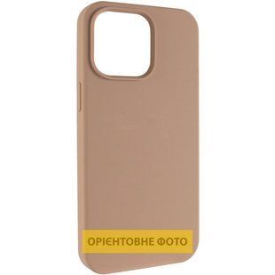 Чехол Silk (AA) NO LOGO with Magnetic Fit для Apple iPhone 17 (6.3") Бежевый / Desert Gold