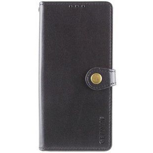 Кожаный чехол-книжка GETMAN Gallant (PU) для Samsung Galaxy A55 Черный
