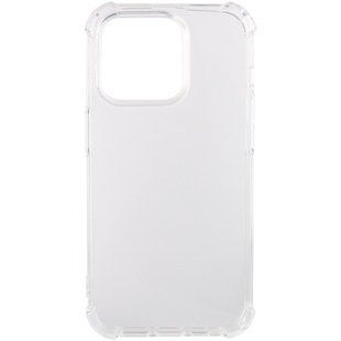 TPU чехол GETMAN Ease logo усиленные углы для Apple iPhone 14 Pro (6.1") Бесцветный (прозрачный)
