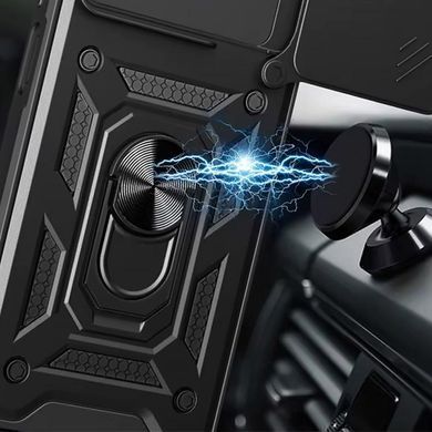 Чохол Ummi Camshield Serge Ring для Xiaomi Poco F7 Pro Чорний / Black