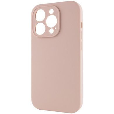 Чохол Silk Full Camera Protective (AA) NO LOGO для Apple iPhone 14 Pro Max (6.7") Рожевий / Pink Sand