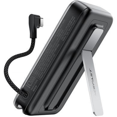 Портативное ЗУ Power Bank Acefast M24 22.5W с БЗУ 10000 mAh Metal gray