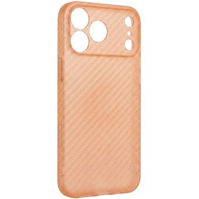 Чехол Getman Carbon Ultra Slim для Apple iPhone 17 Pro Max / 18 Pro Max (6.9") Orange