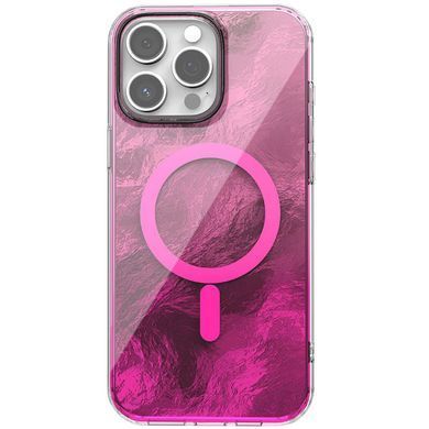 Чехол TPU Shiny Mountain Magnetic Fit для Apple iPhone 15 Pro Max (6.7") Pink