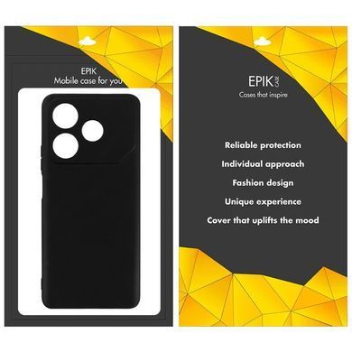Чехол TPU Epik Black Full Camera для TECNO Pova 6 Neo (LI6) Черный