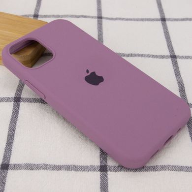 Чехол Silicone Case Full Protective (AA) для Apple iPhone 13 (6.1") Лиловый / Lilac Pride