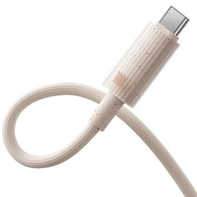 Уценка Дата кабель Baseus Habitat Series Fast Charging USB to Type-C 100W (2m) (P1036020) Поврежденная упаковка / Wheat Pink