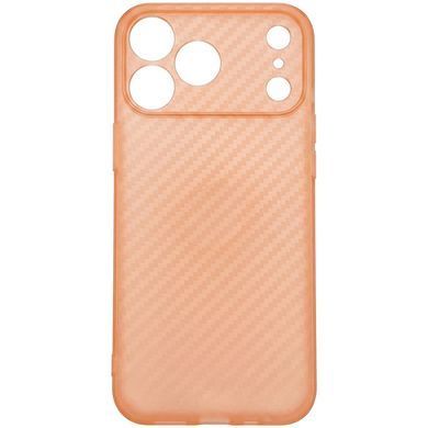 Чехол Getman Carbon Ultra Slim для Apple iPhone 17 Pro Max / 18 Pro Max (6.9") Orange