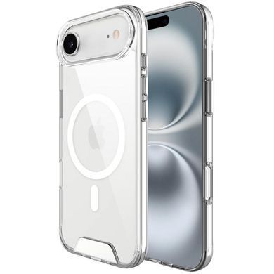 Чохол TPU Space Case with Magnetic Fit для Apple iPhone 17 Air (6.5") Прозорий