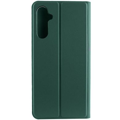 Кожаный чехол книжка GETMAN Elegant (PU) для Samsung Galaxy A14 4G/5G Зеленый